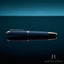 Montblanc Meisterst&uuml;ck Resin LeGrand Glacier Fountain Pen Blue 129393