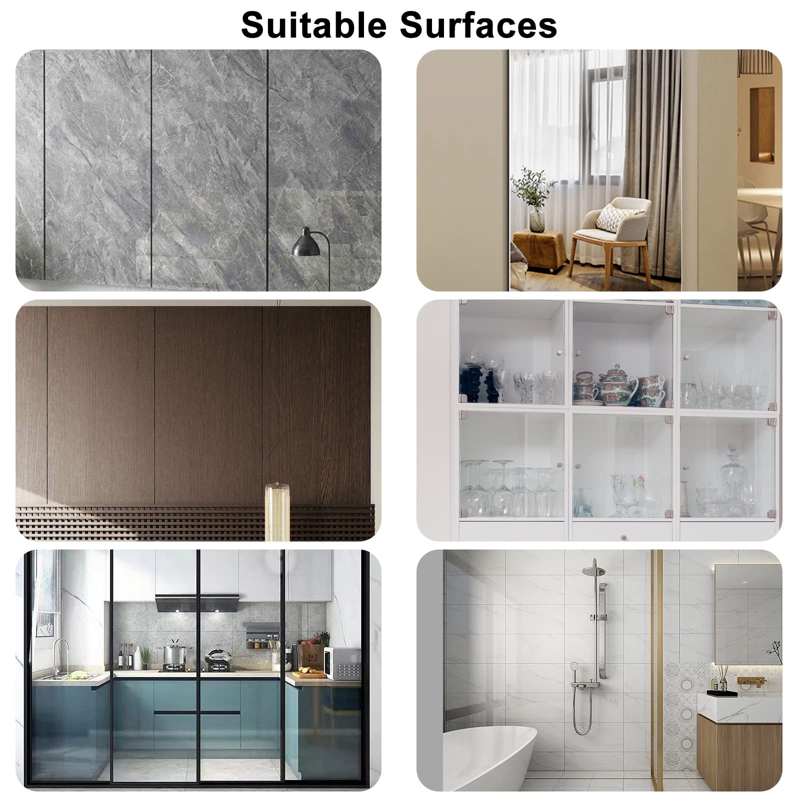 Wall Hangers 20 Pack - Vertical Plate Holders Adhesive Picture Hanger for Wall 