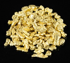Alaskan Yukon Gold Rush Nuggets 10 Mesh 10 GRAMS OF CLEAN GOLD FLAKES 4976.18 per troy oz