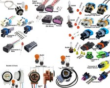 Headlight Fog Turn Signal Drl Wiring Harness Connectors Bulbs Silverado Sierra