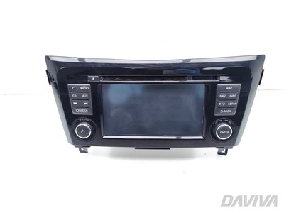 Nissan Qashqai Radio-GPS-Navigationskopfeinheit 2014 SUV 4/5dr 259154ET2A Diesel