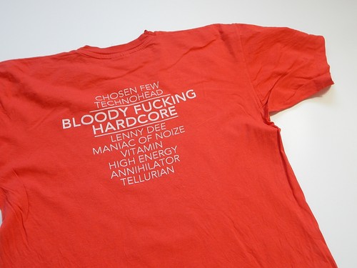 vintage 90s mokum records hardcore gabber techno tee size xl - Picture 7 of 8