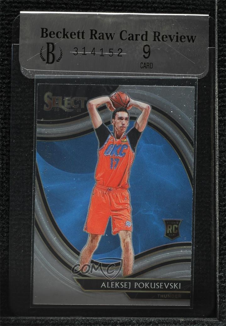 2020-21 Panini Select Courtside Aleksej Pokusevski #284 0ps7