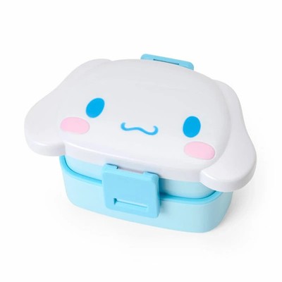 Sanrio Characters Cinnamoroll Face-Shaped Two-Tier Lunch Box 2026 Spring JP LTD