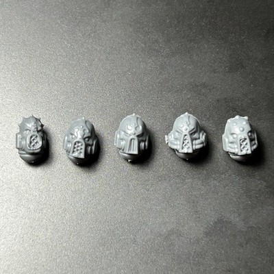 Warhammer 40K Emperor s Children Noise Marine Helmet Heads GW Bits