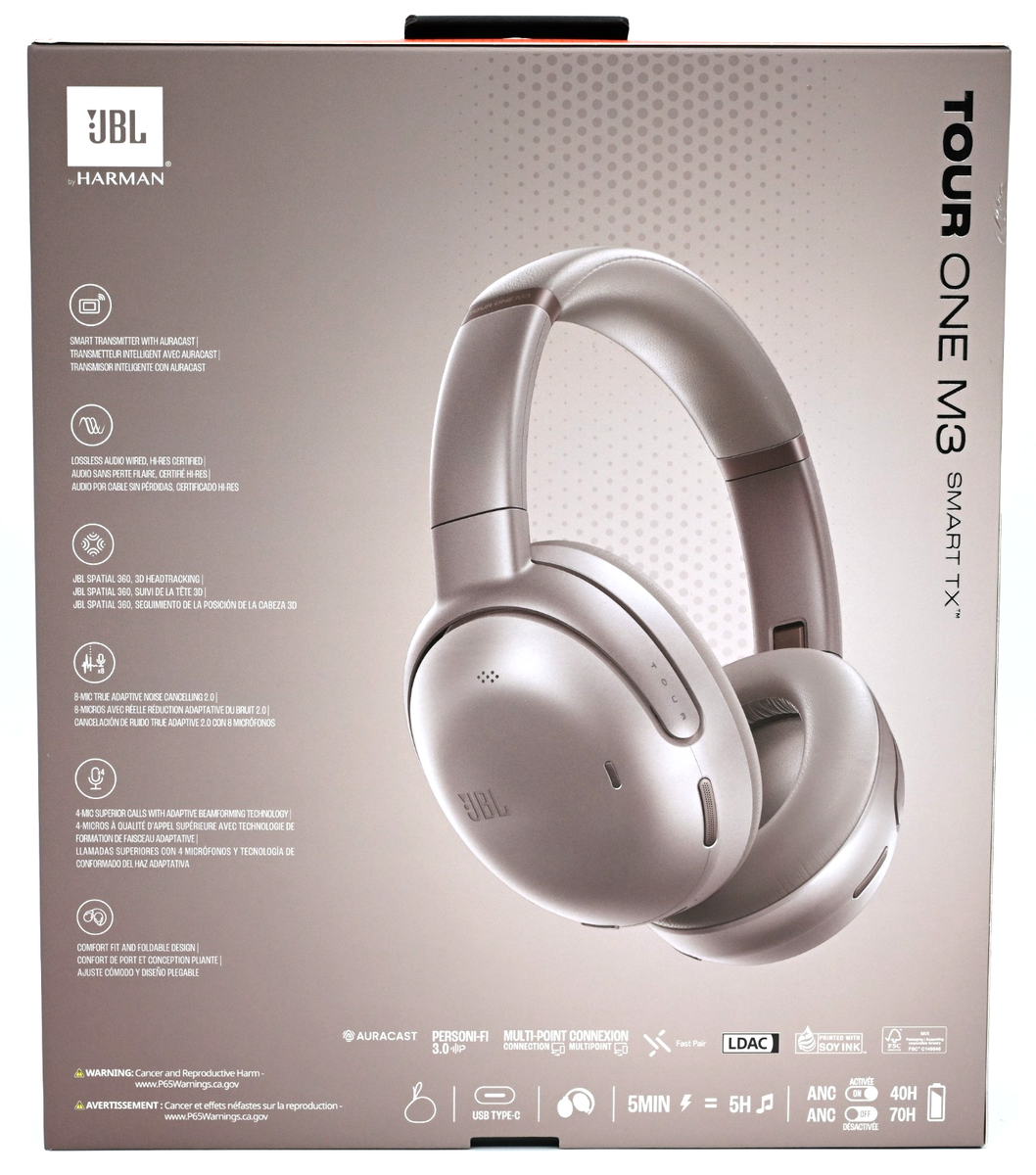 JBL Tour One M3 Wireless Noise-Canceling Headphones w/Smart