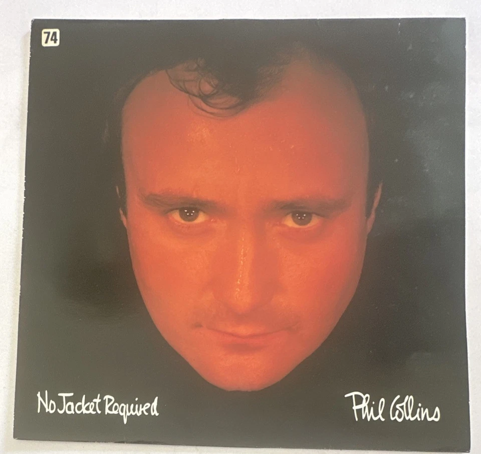 Phil Collins  No Jacket Required  1985 Vinyl LP Record Pop Rock + Inner EX / VG+ - Image 2 of 4