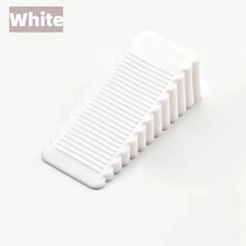 Silicone Door Stopper Wedge Block No-Drill Rubber Impact Stop for Home Office UK