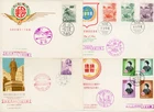 China Taiwan 1961, 13 Different FDC