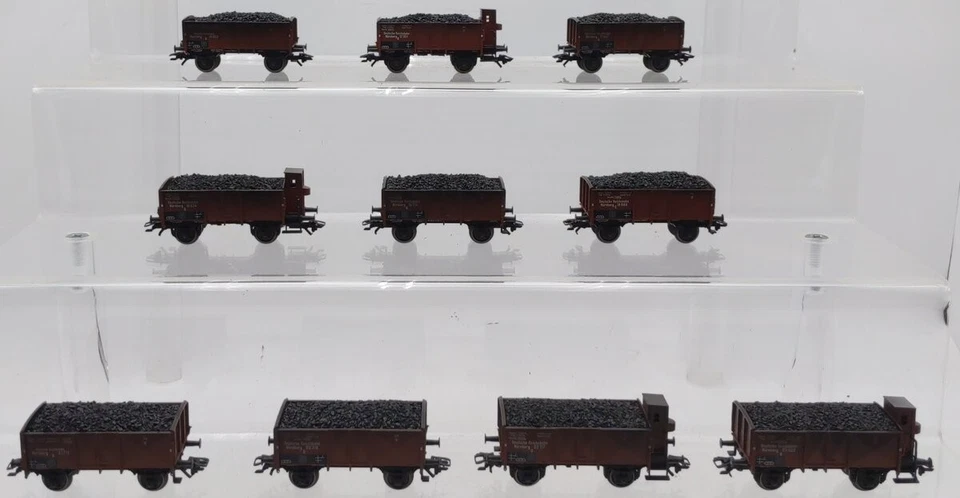 Marklin 46045 HO Scale German Imperial Railway Freight Car Set LN/Box - Image 2 of 4