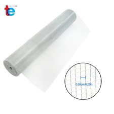 Hardware Cloth 1/4in Galvanized Welded Mesh Wire Metal Chicken Fence 48in x100ft