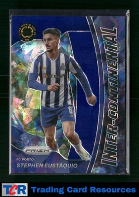 2025 Prizm FIFA World Cup #14 Stephen Eustaquio Inter-Continental Blue Ice #/99