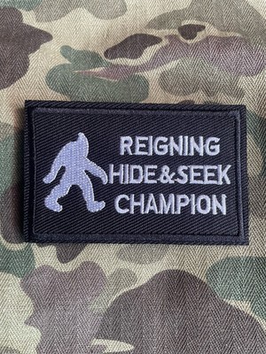 Taktische Neuheit Airsoft Militär Patch lustig bestickt Haken hinten verstecken