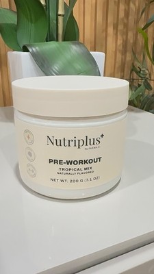 Nutriplus Pre-Workout Tropical Mix Naturally Flavored Net Wt. 200 G (7.1 Oz)
