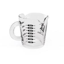 3oz Espresso Measuring Glass by Barista Basics I Espresso Shot Glass Measurin...
