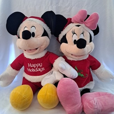 Disney Mickey and Mini Plush Dan Dee Collector's Choice Christmas