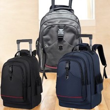 Mochila con ruedas para computadora portátil trolley bolsa equipaje de mano equipaje de mano de viaje