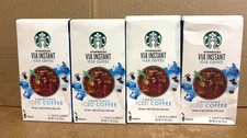 Starbucks Via Instant Sweetened Iced Coffee Lot of 4 (BB:Dec2025)
