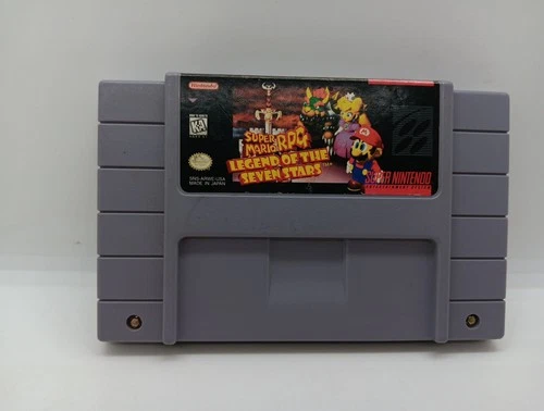 Super Mario RPG: Legend of the Seven Stars (Super Nintendo SNES , 1996) Tested