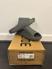 Adidas Yeezy Slide Slate Grey Size 12 AUTHENTIC NEW AND FAST FREE SHIPPING