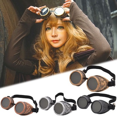 Halloween Kostüm Cyberbrille Vintage Cosplay Punk Brille Outdoor