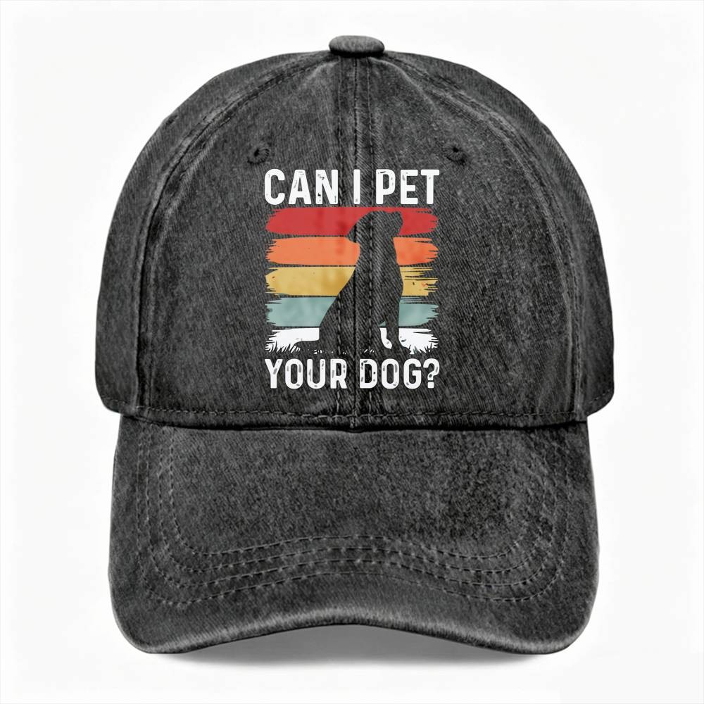 Cappello da baseball unisex con scritta per amanti dei cani foto 2