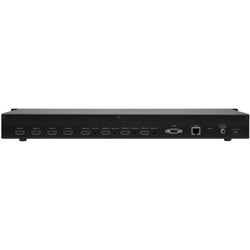 Tripp Lite 4x4 HDMI Matrix Switch / Splitter w Audio Extractor 4K 60Hz HDR - Picture 5 of 7