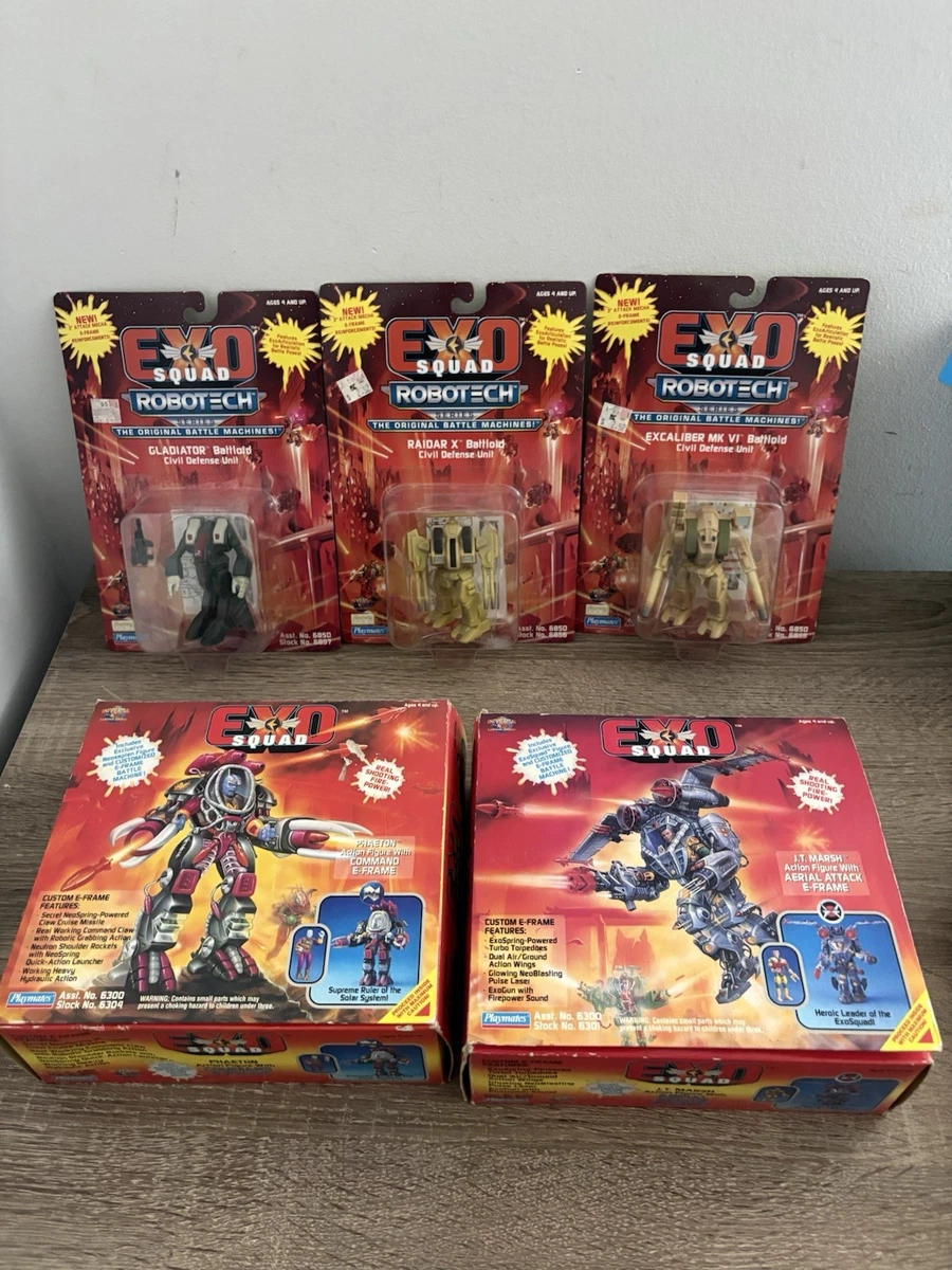 1993 Playmates Exo Squad Général Shiva Assaut Amphibie E