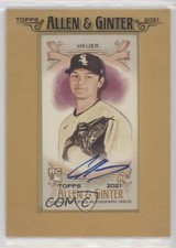 2021 Topps Allen & Ginter's Framed Mini Auto Codi Heuer #FMA-CH Auto 4l8