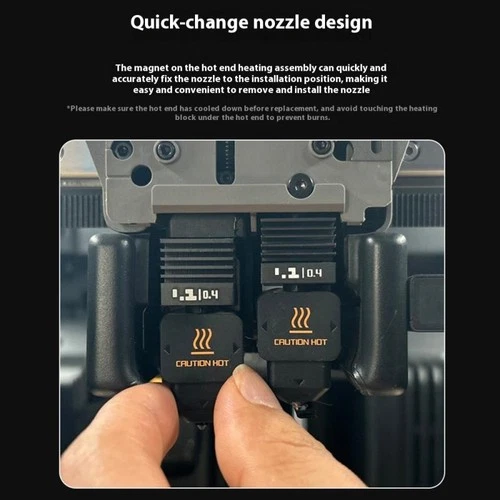 1 Set für Bambu Lab H2D Hotend Düse Silikon Abdeckung Heizblock Kit