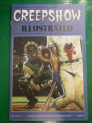 CREEPSHOW #1 1:10 STEVE BEACH INCENTIVE RATIO BASEBALL VARIANT NM