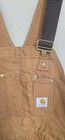 Carhart 44X32 BRN Insulated Double Knee Duck Bib Overalls — photo 7