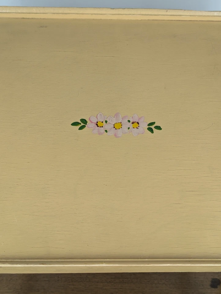 Antigua Mesa Bandeja Cama Madera Pintada Inclinable y Ajustable para Laptop/Tablet Foto 3 de 4