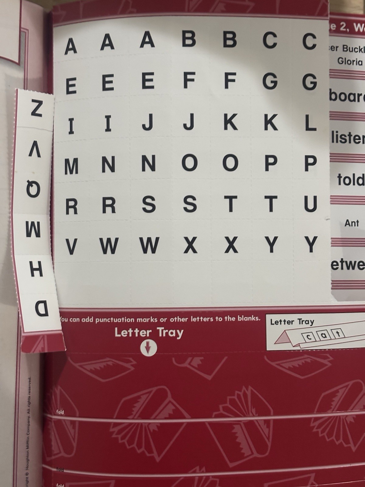 Houghton Mifflin Reading Practice Book, Grade 2 Reading Level