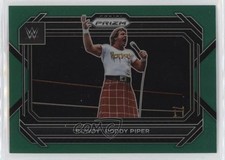2023 Panini Prizm WWE Green Prizm Rowdy Roddy Piper #19 0i5i