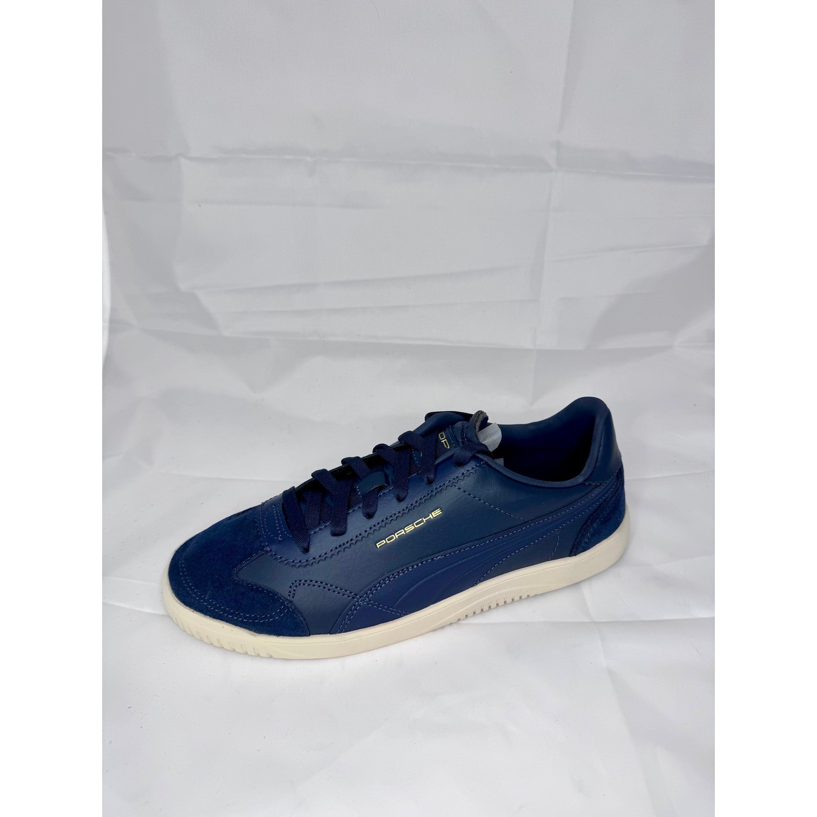 Puma Porsche Club 5v5 Lux Navy Blue Alpine Snow Sneakers 309279 02 Mens 9.5