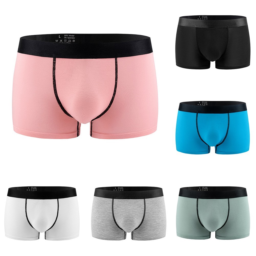 Sleek Appeal Men's Sexy Boxers Offering Supportive Fit and