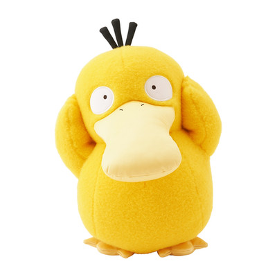 Pokemon Concierge Posing Plüsch Puppe Psyduck Japan NEU Pokémon Center