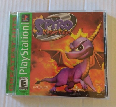 Spyro Ripto's Rage (Playstation 1 PS1, 1999) - Complete 