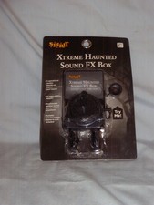 Spirit Halloween Xtreme Haunted Sound FX box Motion Activated 27 Sound Effects