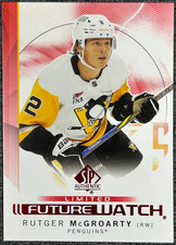 2024/25 SP Authentic Hockey Rutger McGroarty Future Watch #1165 Red Limited