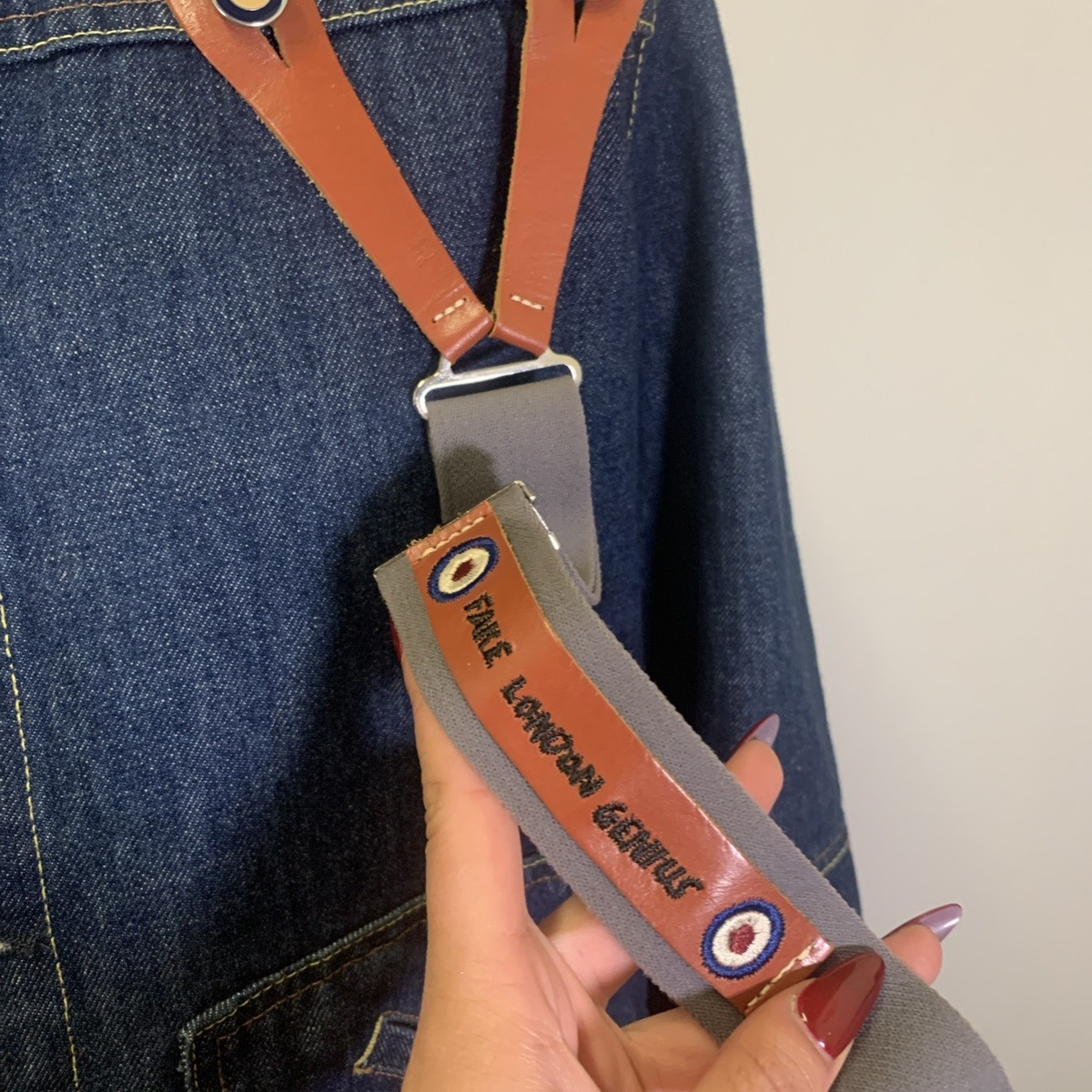 Fake London Genius Denim Jacket | eBay UK