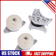 Set of 3 Engine Motor & Trans Mount For 2008-2012 Mercedes-Benz C300 3.0L AWD