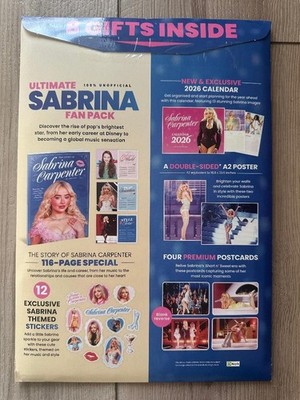 2025 SABRINA CARPENTER Story Includes 2026 CALENDAR Magazine