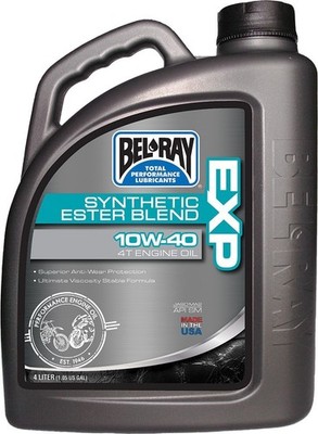 Bel-Ray 99120-B4LW EXP Synthetic Ester Blend Engine Oil 4T 10W40 4L