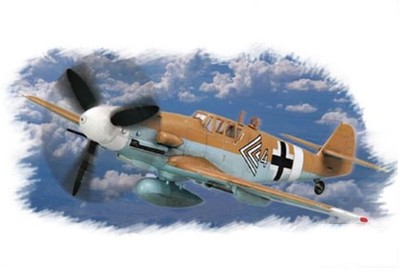 Hobby Boss 1:72 Bf109 G-2/ TROP Plastic Model Kit