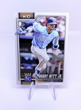 2026 Topps Series 1 BOBBY WITT JR. IMAGE VARIATION SP Kansas City Royals 