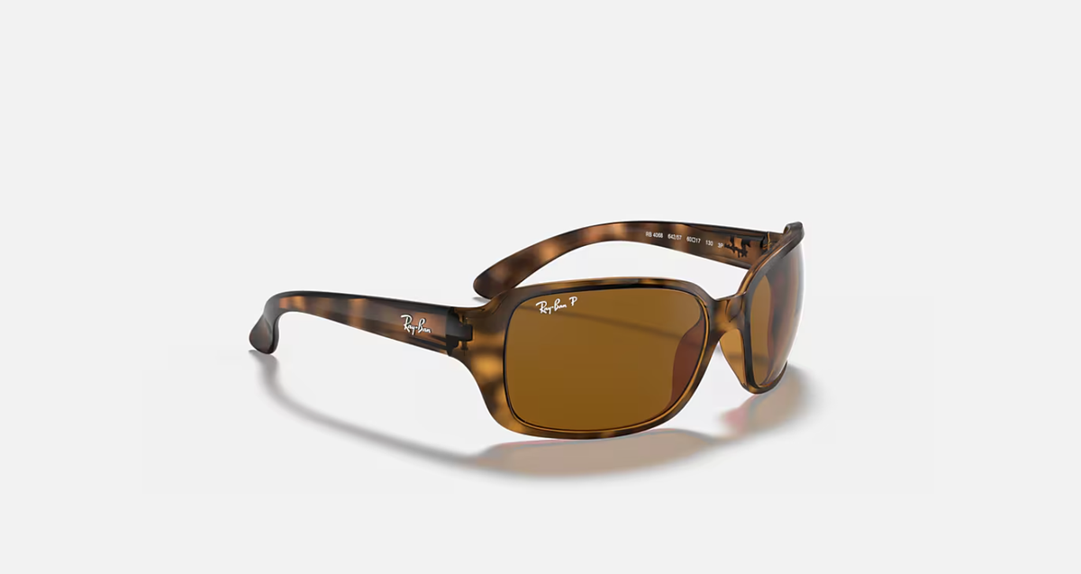 Ray-Ban RB4068 Havana / B-15 Brown Polarized 60mm Sunglasses  display picture 1