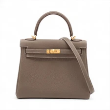 Hermès Kelly 25 Le Tournay Togo Etoupe matte gold hardware K: 2025