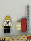 LEGO Lot -chef minifigure, older lego parts, 1988 racecar Instruction, mailaway — photo 2